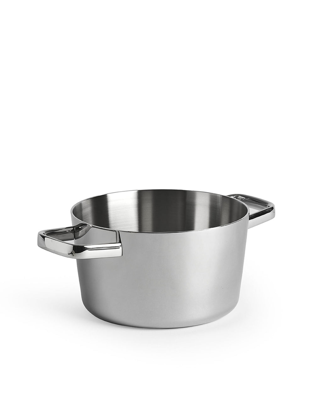 Faitout avec couvercle, 7 litres, 29 cm de diamètre, triple épaisseur Inox