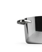Faitout avec couvercle, 7 litres, 29 cm de diamètre, triple épaisseur Inox