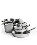Batterie de cuisine 4 pièces Triply en acier inoxydable