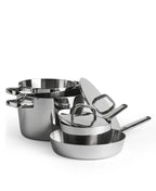 Batterie de cuisine 4 pièces Triply en acier inoxydable