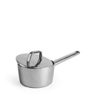 Casserole avec couvercle 1,8 litres triple épaisseur Acier inoxydable