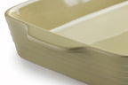 Lot de 2 plats de cuisson Macchiato brillant