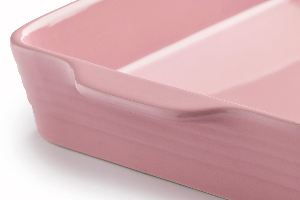 Lot de 2 plats à four Rose Brillant