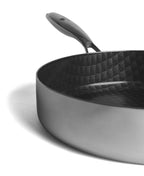 Sauteuse en acier inoxydable avec revêtement en céramique de 20 cm de diamètre