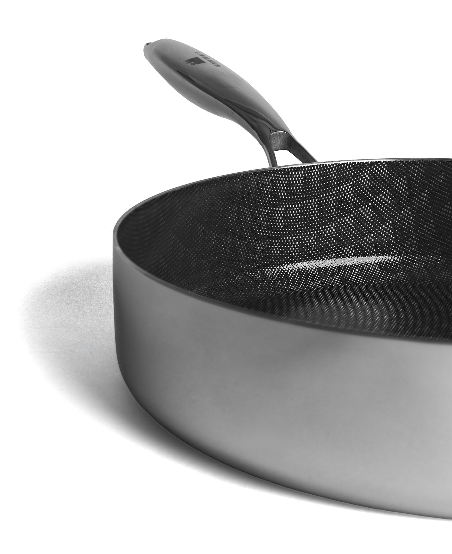 Sauteuse en acier inoxydable avec revêtement en céramique de 20 cm de diamètre