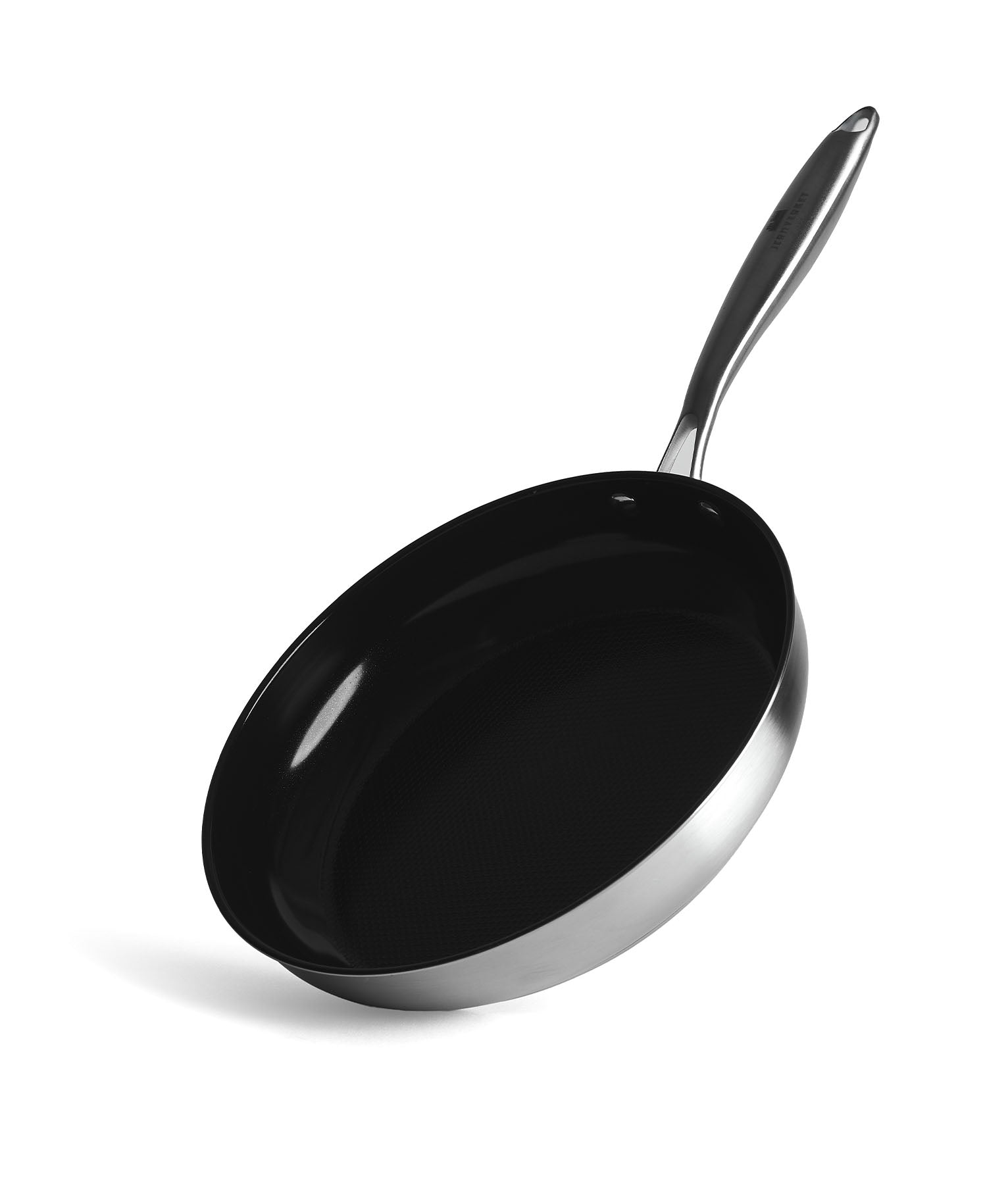 Poêle Pro en acier inoxydable avec revêtement céramique de 28 cm de diamètre