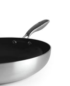 Poêle Pro en acier inoxydable avec revêtement céramique de 28 cm de diamètre