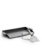 Kit Plancha Fonte Burger & Grill Noir 40x25 cm