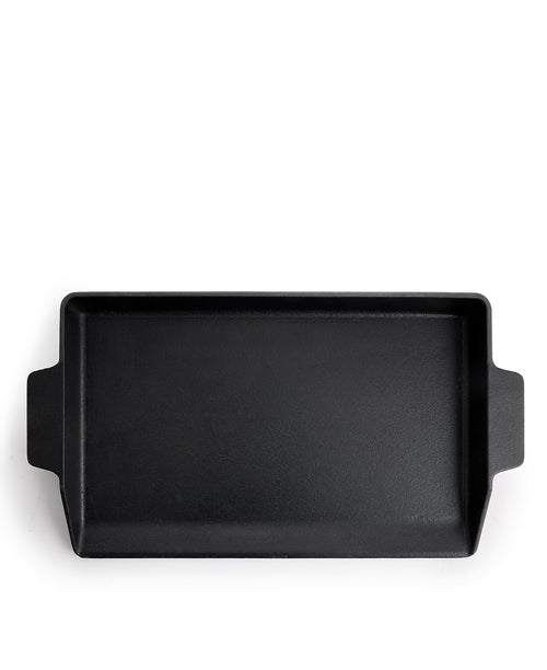Kit Plancha Fonte Burger & Grill Noir 40x25 cm