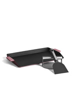 Kit Plancha en Fonte Burger & Grill Rose 40x25 cm