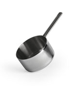 Casserole avec couvercle 2,5 litres triple couche en acier inoxydable