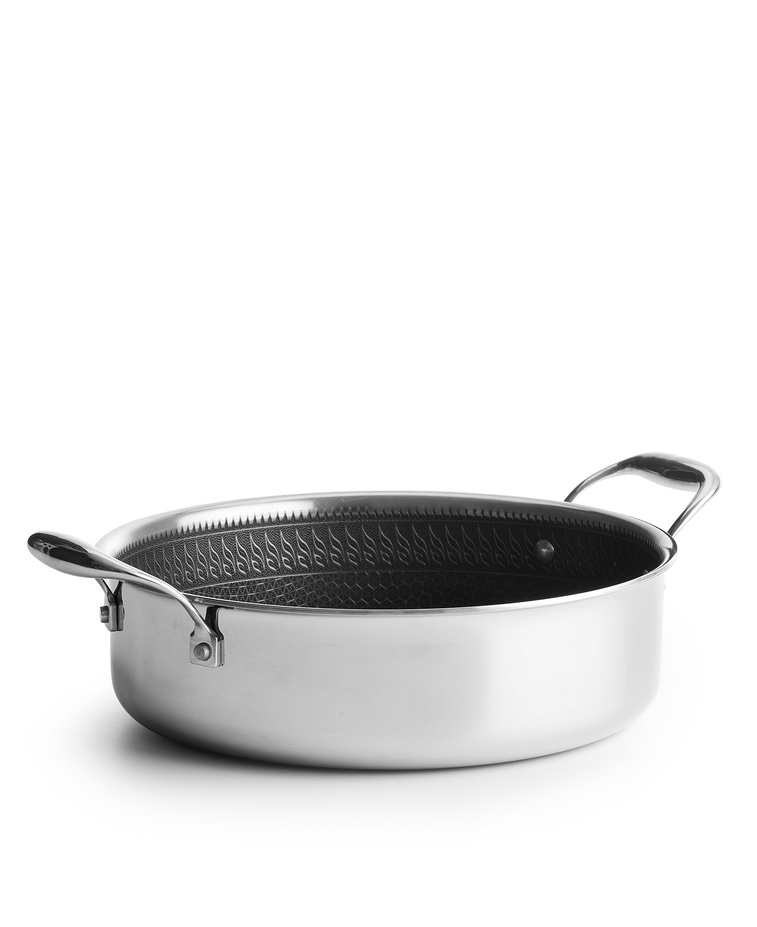 Poêle antiadhésive Honeycomb avec couvercle, diamètre 26 cm