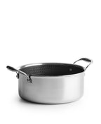 Casserole antiadhésive Honeycomb avec couvercle 24 cm de diamètre