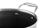 Casserole antiadhésive Honeycomb avec couvercle 24 cm de diamètre