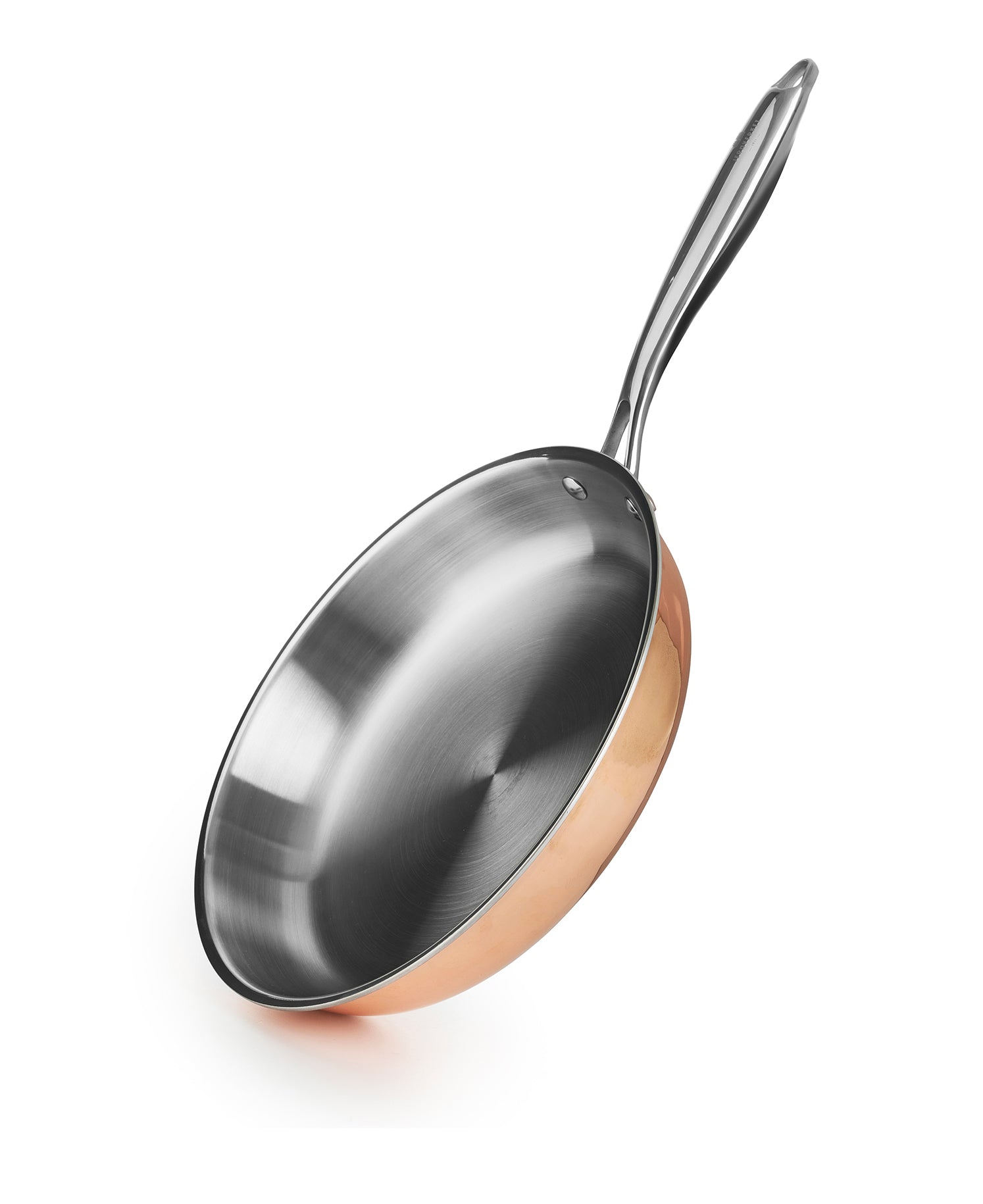 Poêle en cuivre de 28 cm de diamètre