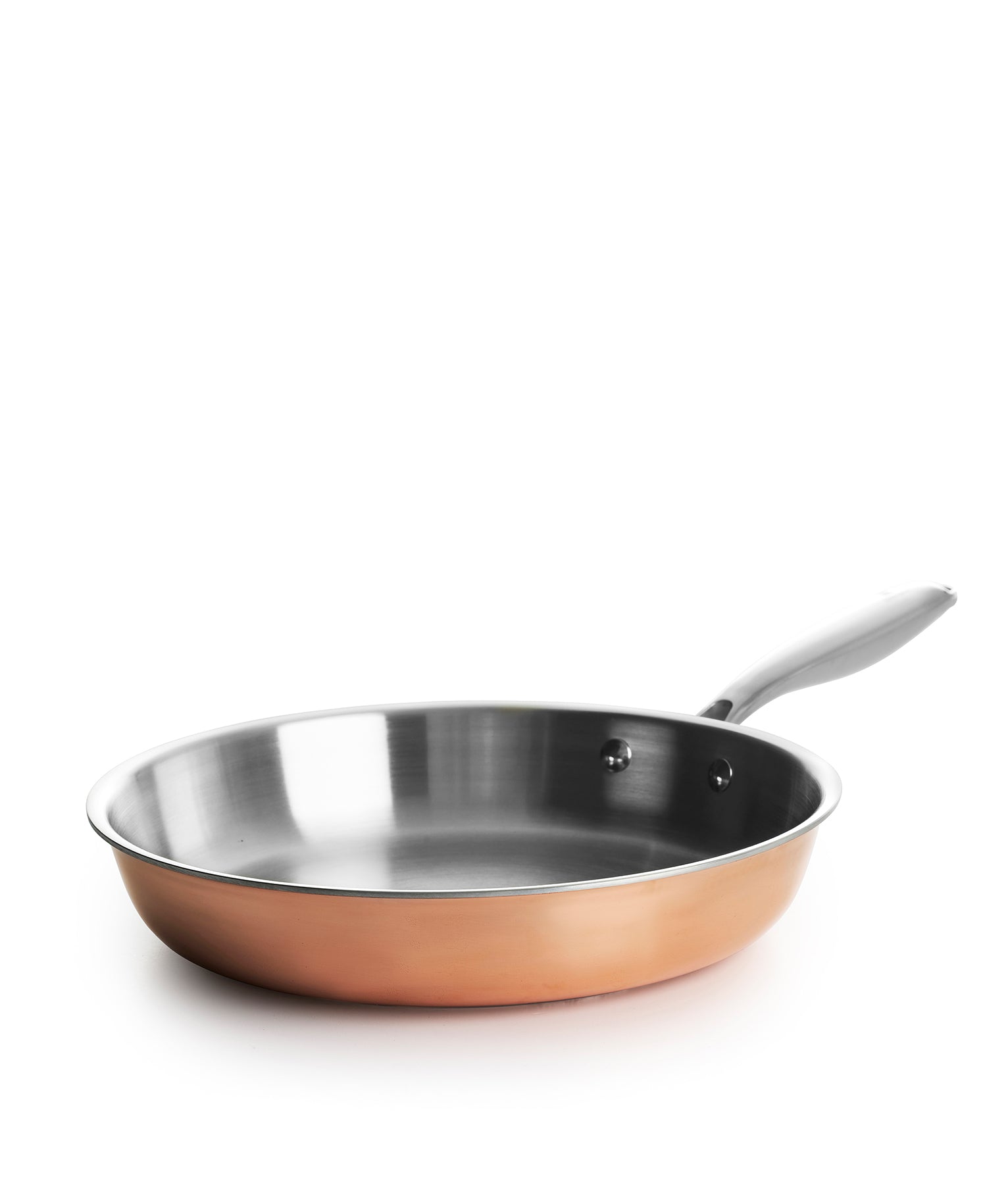 Poêle en cuivre de 28 cm de diamètre